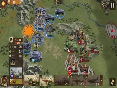 Cheats für Glory of Generals 3 - WW2 Strategy Game auf Android e iPhone