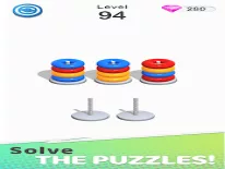 Cheats für Color Sort Puzzle: Color Hoop Stack Puzzle auf Android e iPhone